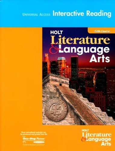 Holt Literature and Language Arts
