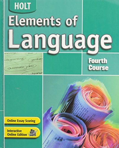 Holt Elements of Language