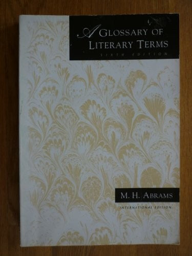 A Glossary of Literary Terms