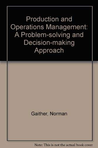 Production and Operations Management