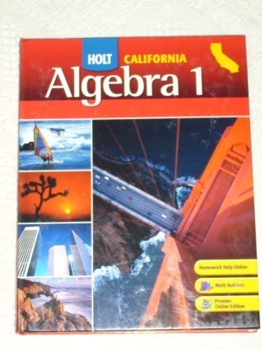 Holt Algebra 1