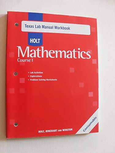 Holt Mathematics Texas