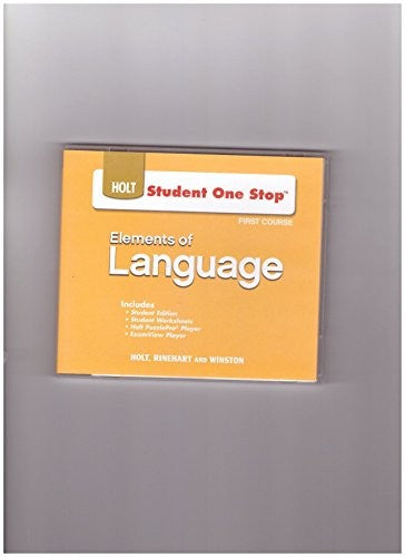 Elements of Language