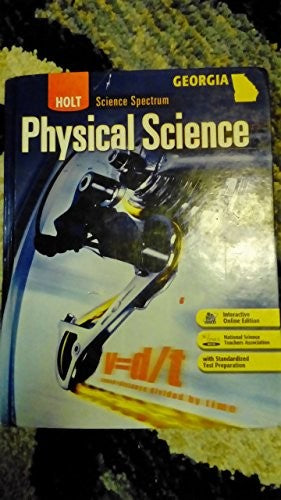 Holt Science Spectrum: Physical Science