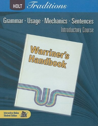 Holt Traditions Warriner's Handbook
