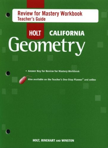 Review for Mastery T/G CA Hlt Geom 2008