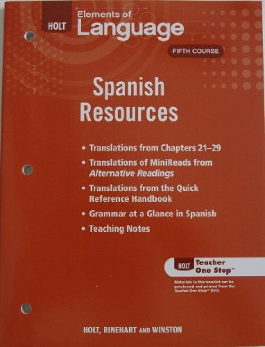 Spanish Resources