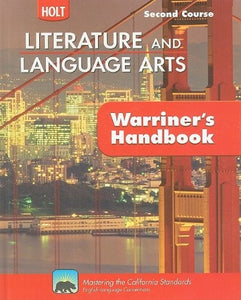 Holt Literature & Language Arts Warriner's Handbook 