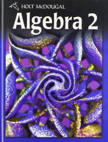 Holt McDougal Algebra 2