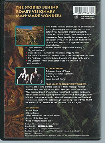 5000 Years of Magnificent Wonders: Ancient Rome [DVD]