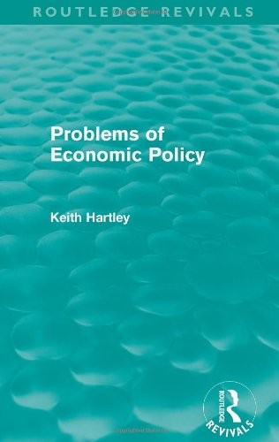 Problems of Economic Policy