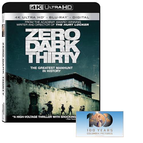 Zero Dark Thirty 4K UltraHD Blu-ray Disc US IMPORT REGION FREE