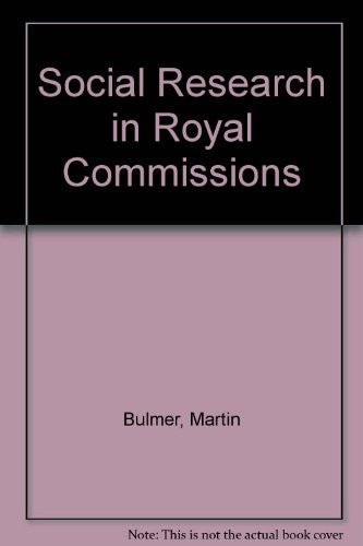 Social Research in Royal Commissions