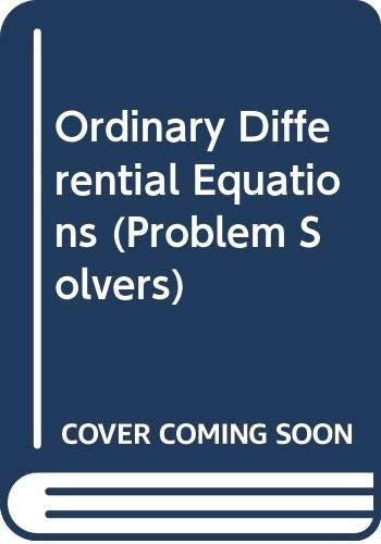 Ordinary Differential Equations