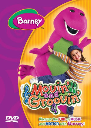 Movin & Groovin With Barney [DVD] [Region 1] [US Import] [NTSC]
