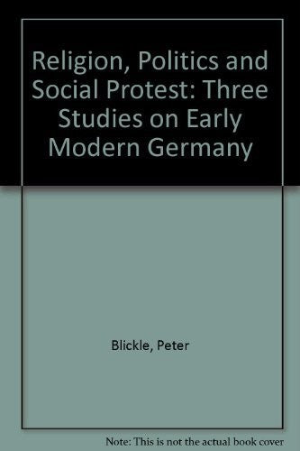 Religion, Politics and Social Protest