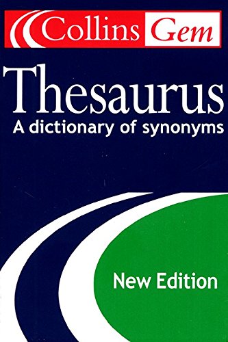 Collins Gem Thesaurus, 2nd Edition
