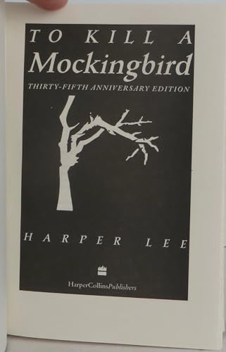 To Kill a Mocking Bird