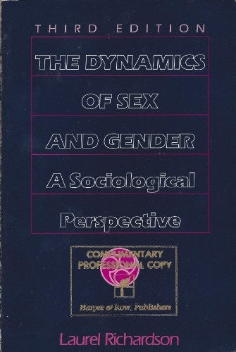 Dynamics Sex & Gender 3e Pb