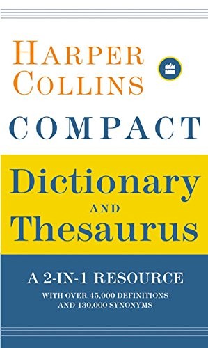 HarperCollins Compact Dictionary  Thesaurus Harpercollins Compact Dictionaries