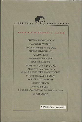 The Unpleasantness at the Bellona Club