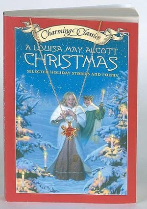 A Louisa May Alcott Christmas Book and Charm