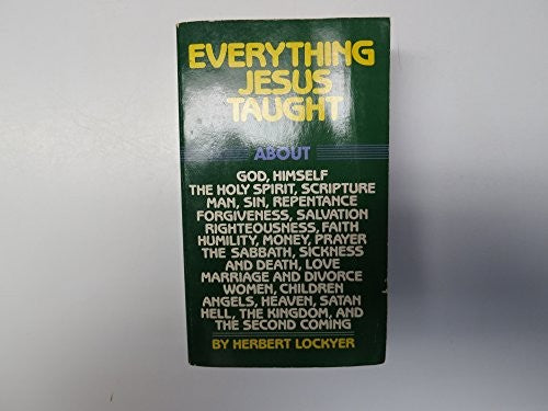 Everything Jesus Taught