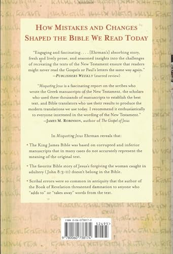 Misquoting Jesus