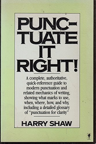 Punctuate It Right