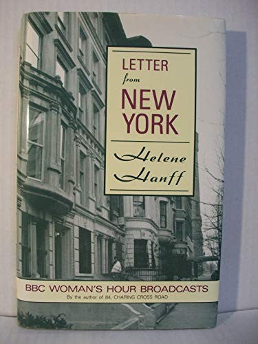 Letter from New York