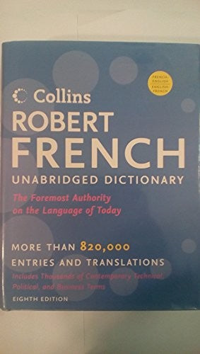 Collins Robert French Unabridged Dictionary