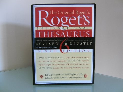 Roget's International Thesaurus Thumb indexed