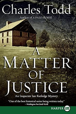 A Matter of Justice Large Print