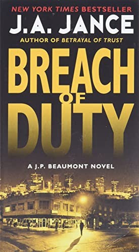 Breach of Duty: A J. P. Beaumont Novel