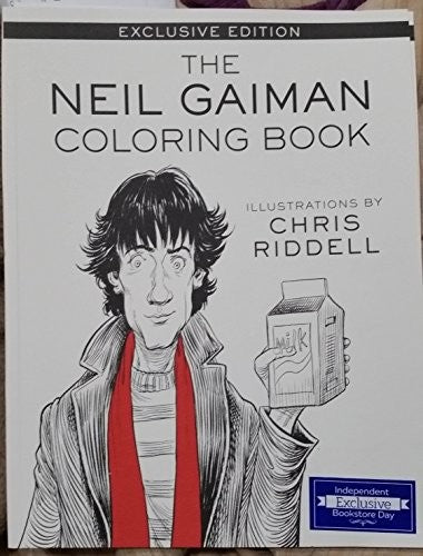 Neil Gaiman Coloring Book