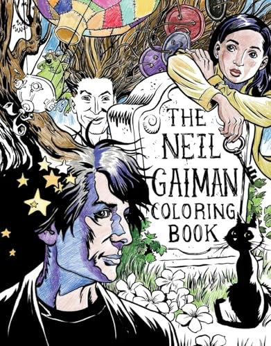 The Neil Gaiman Colouring Book