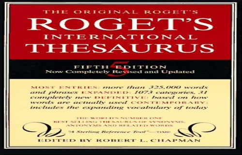 The Original Roget's International Thesaurus