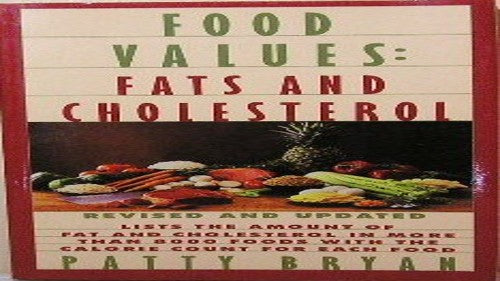 Food Values: Fats and Cholesterol