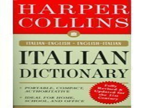 HarperCollins Italian Dictionary