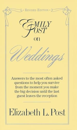 Emily Post on Weddings