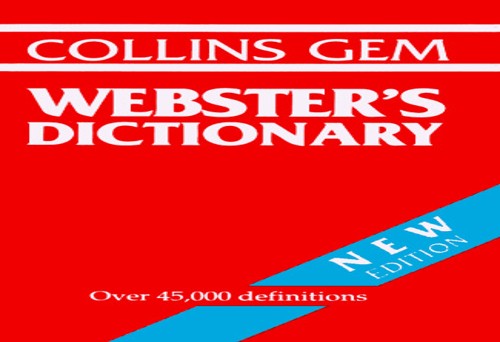 Collins GEM Webster Dictionary