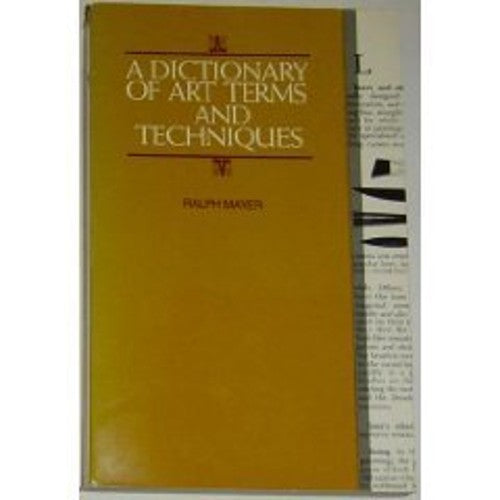 Dict of Art Terms