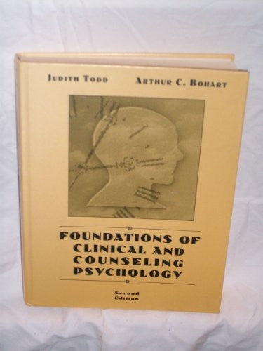 Foundations of Clinical and Counselling Psychology