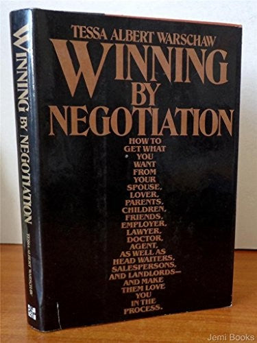 Winning by negotiation