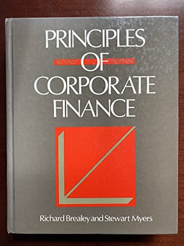Principles of Corporate Finance