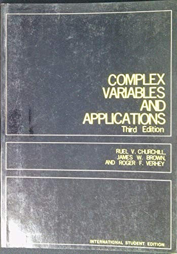 Complex Variables and Applications