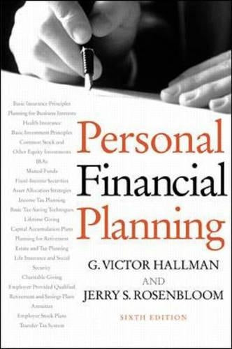 Personal Financial Planning