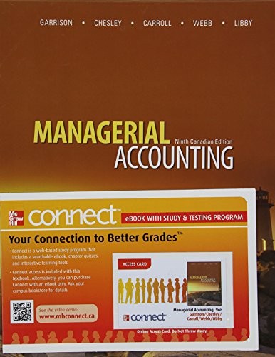 Managerial Accounting, 9th Edition