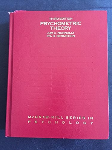 Psychometric Theory