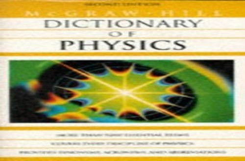 Dictionary of Physics